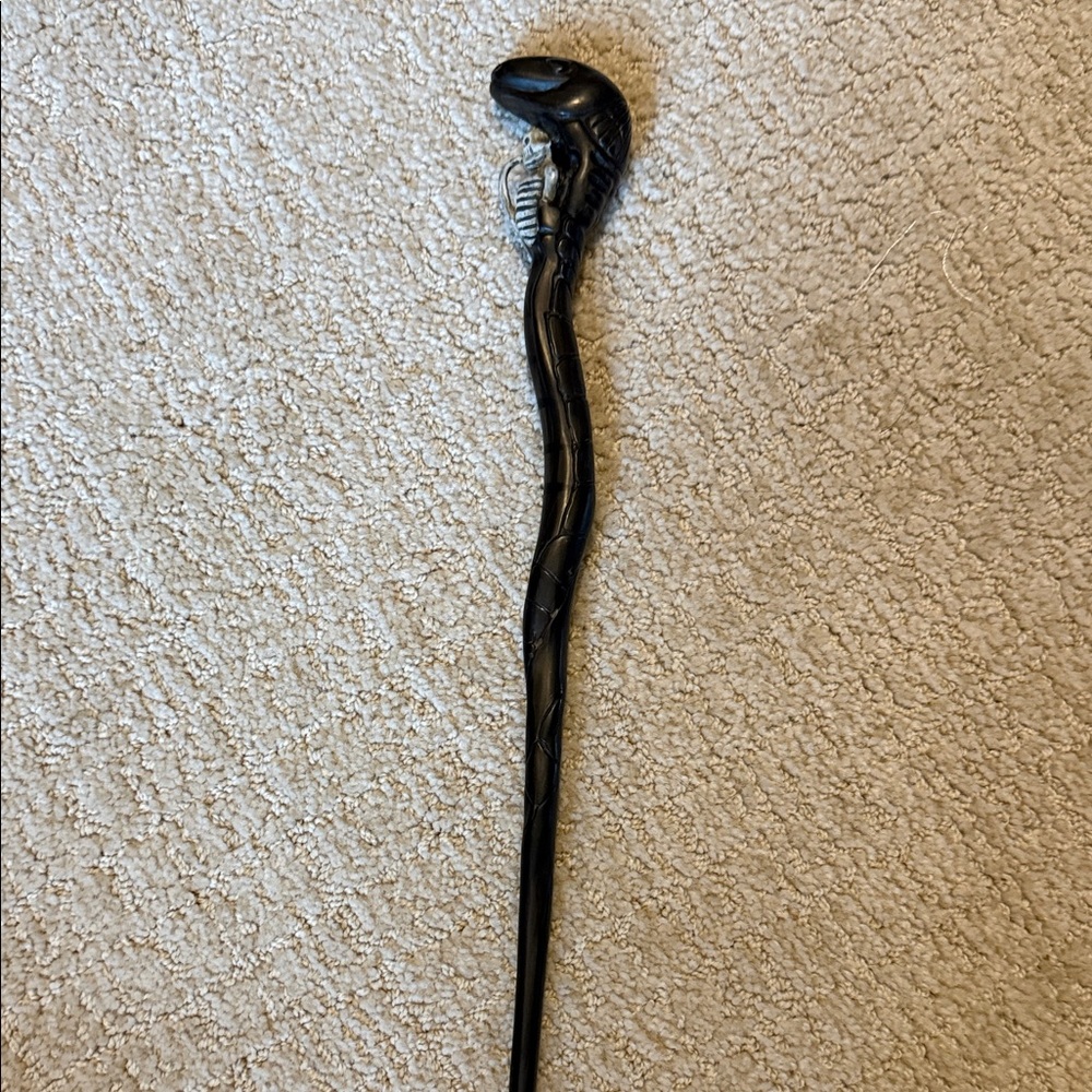 Black Snake Walking Cane